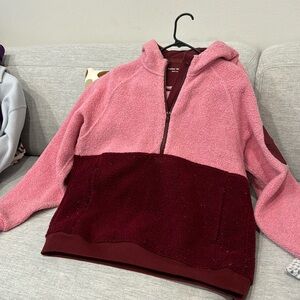 outdoor voices recycled wool hoodie